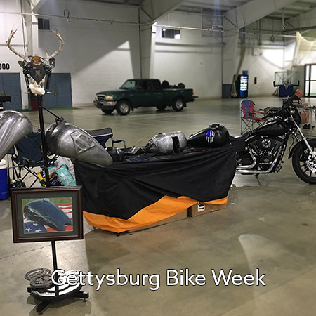 Strictly Custom at Gettysburg Bike Week!